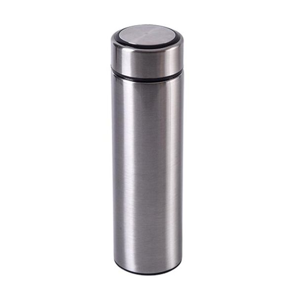 

water bottles 304 stainless steel portable tea bottle vacuum flask with smart lcd screen temperature display keep or cold cup