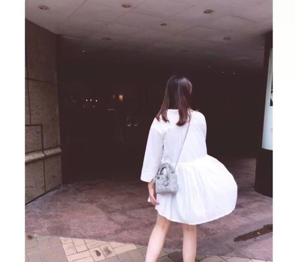 

21 bandio classic three patent leather four compartment sheepskin princess one shoulder cross carrying montaigne bag saddle y