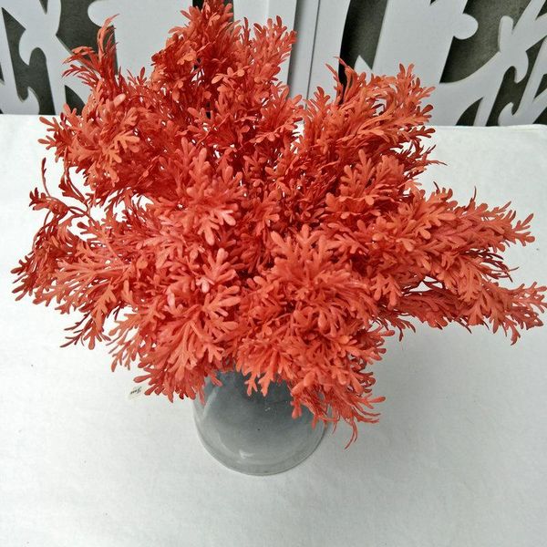 

decorative flowers & wreaths 2021 artificial flower rime bunch mini grass wedding decoration garden graduation ceremony party fake