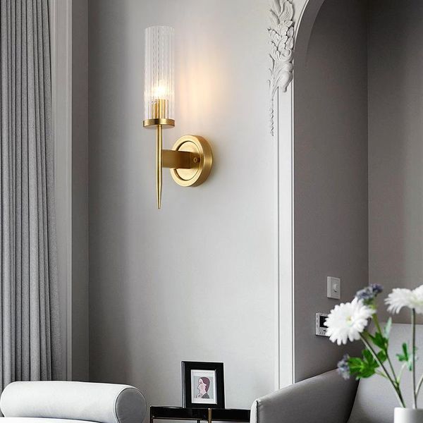 

wall lamp modern led glass ball light abajur luminaria de parede beside