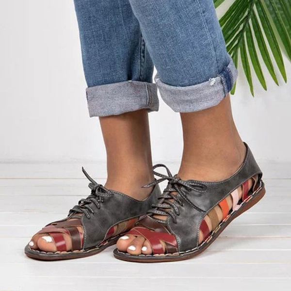 

women sandals fashion summer beach shoes female footwear c-153, Black