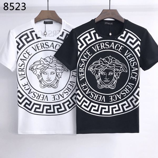 

100% cotton m-3xl designers tees women's and men's sweat sweat t-shirts embroidery hoodies pants in bags whosale versac belts polos clothin, White;black