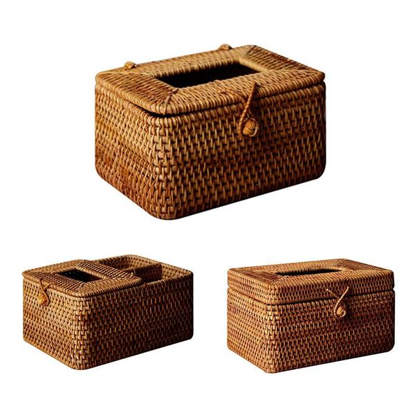

tissue boxes & napkins rattan box home decoration handmade deskfor barthroom,home,el and office