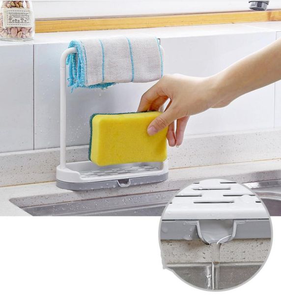 

kitchen storage & organization dishcloth holder towel sponge rack bathroom soap shelf plate organizer drying