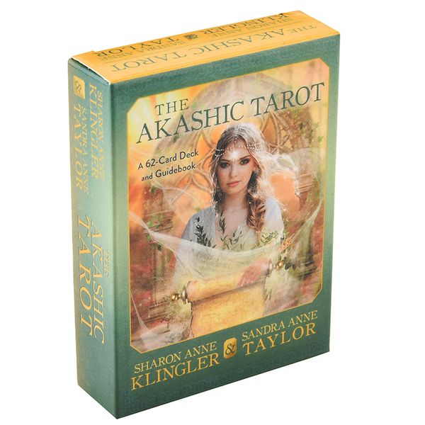 

the akashic tarot a 62-card deck and guidebook cards by sharon anne klingler crystal spirits oracle the divine feminine