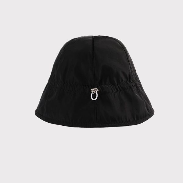 

wide brim hats 2021 cotton style fashion joker solid color bucket hat fisherman outdoor travel sun cap for women 222, Blue;gray