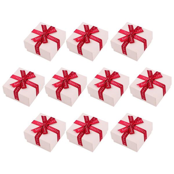 

gift wrap 10pcs bowknot jewelry small candy box paper for party birthday