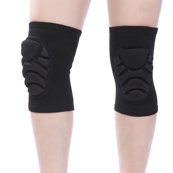 

elbow & knee pads sports sponge high density protective anti-slip anti- collision for dancing running mountaineering, Black;gray