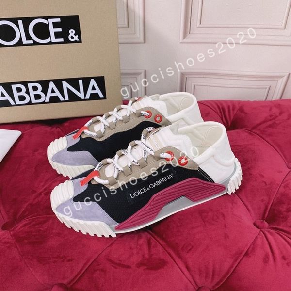 

luxury designer women men casual shoes low-high-sneakers simple color canvas shoe soft sole sport fashion comfortable quality, Black;red