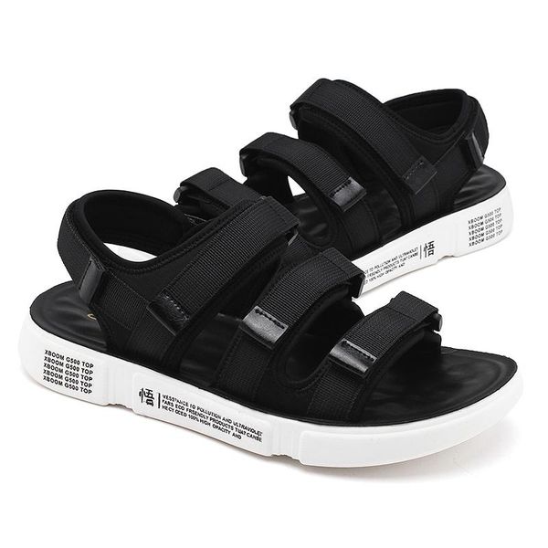 

sandals for casual praia shoe shoes geta mens beach comfort 39 sandles sandalhas sandales samool on rubber male men outdoor de, Black