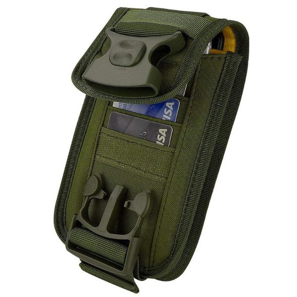 Outdoor-Taschen TacticalPhone Holster Gürtel Taille Utility Weste Karte Trägertasche Mini Multifunktions-Reisetasche