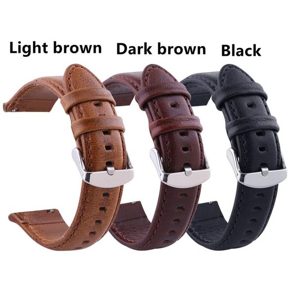 

watch bands for moto second generation samsung s3 leather strap, genuine crazy horse pattern smart strap, Black;brown