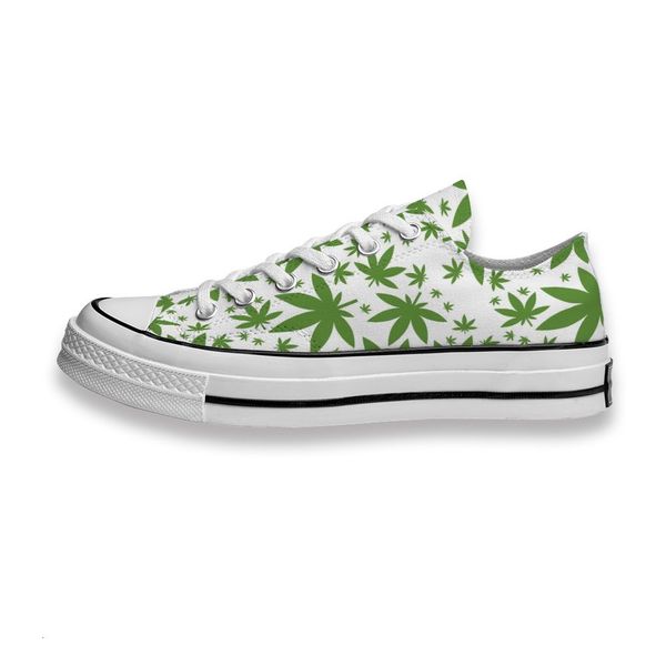 

custom printed shoes light green morphine leaf sneakers low mens womens skateboard sport footwear diy trainers canvas casual shoe y0en fann