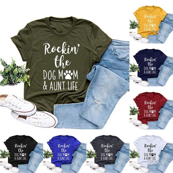 

women's print fashion short sleeve t shirt casual blouse t-shirt, White