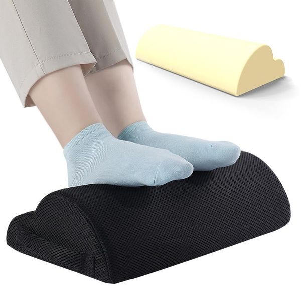 

cushion/decorative pillow practical feet relaxing cushion support foot rest under desk stool for office work travel footrest massage