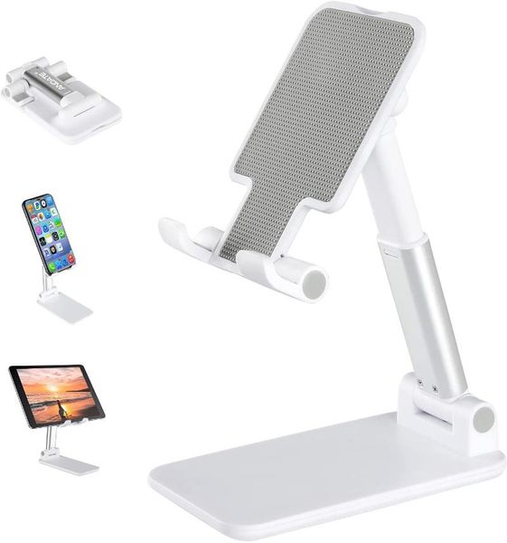 

cell phone mounts & holders stand angle height adjustable universal for desk foldable holder tablet
