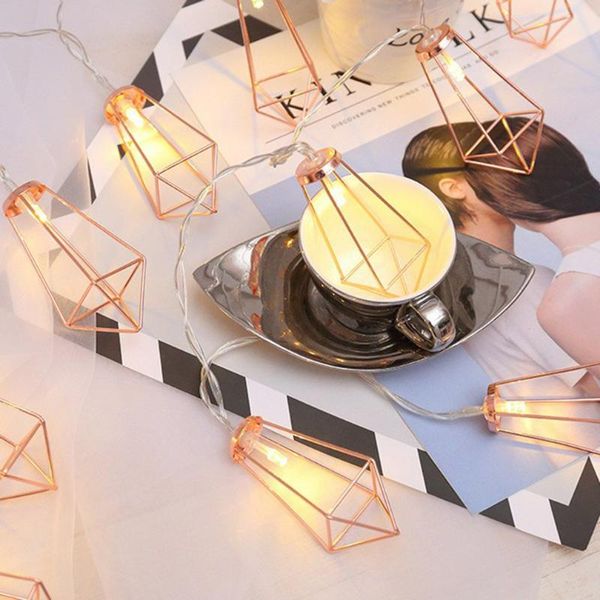

strings fairy led lights 10/20 metal string light battery operated party christmas for halloween wedding decor