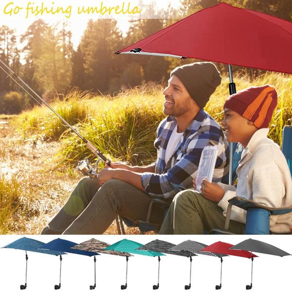 

camp furniture fishing chair umbrella clip beach sunshade