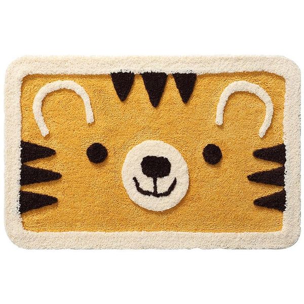 

cartoon absorbent doormat anti-slip flocking carpet door mats doormats indoor kitchen room floor mat rug tapete carpets