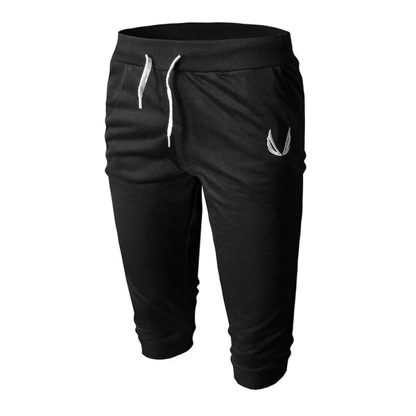 

men's shorts 2021 summer casual pants sports outdoor breathable stretch seven-point beach, White;black