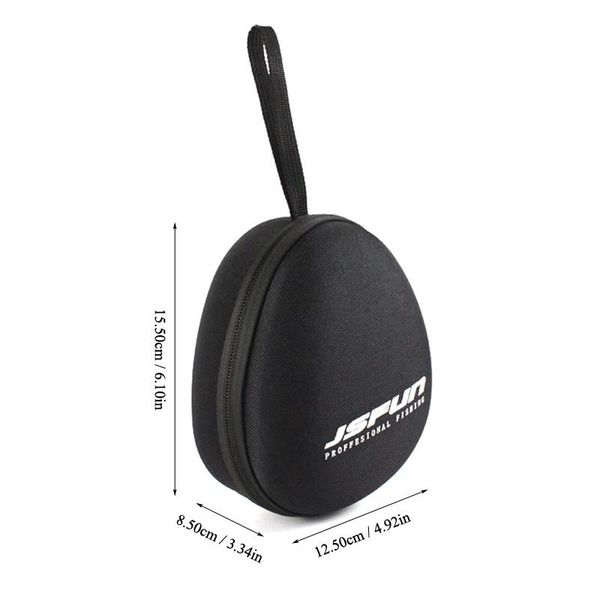 

fishing reel bag small size portable durable drum spinning raft pouch accessories