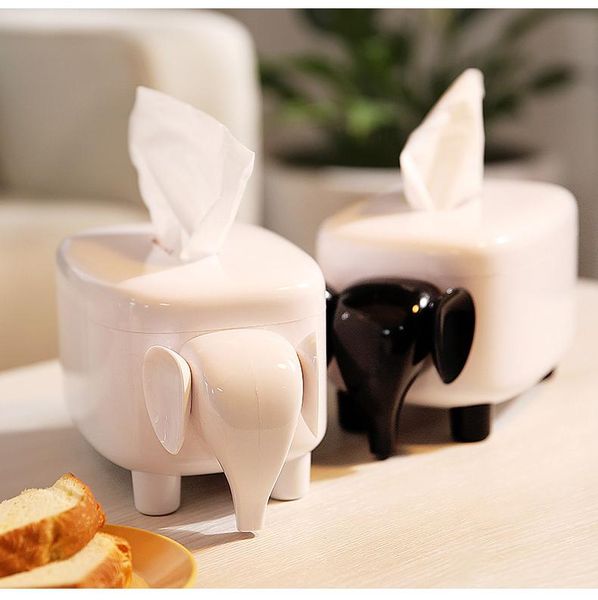 

tissue boxes & napkins year creative elephant antique noble home decoration storage holder box wedding gift