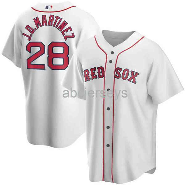 

j.d. martinez #28 baseball jersey xs-6xl, Black