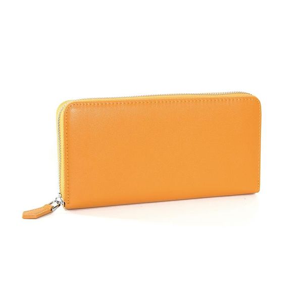 

wallets leather wallet smooth card large storage simple pocket iphone long for both men and women bo, Red;black