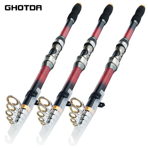 

boat fishing rods gda carbon fiber rod spinning travel tackle pesca 3.6m 3.0m 2.7m 2.4m 2.1m