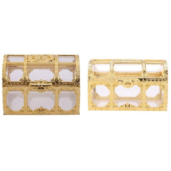 

gift wrap 2x jewelry box candy ring earrings necklace case packaging bead storage organizer gold s & l