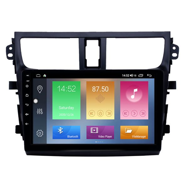 Android-Auto-DVD-Player 9 Zoll Multimedia GPS Navigaiton-Doppel-DIN-Stereo für Suzuki Celerio 2015-2018