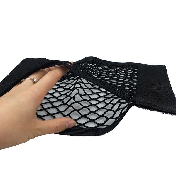 

car organizer back rear mesh trunk seat elastic string net magic sticker universal for e30 e31 e85 e86 e90 e93 e46 e39 e38 e60 e65 e66