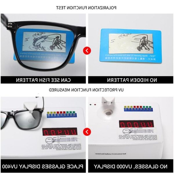 

sunglasses simprect vintage polarized 2021 driver's retro square sunglasses mirror anti-glare sun glasses for men oculos, Black