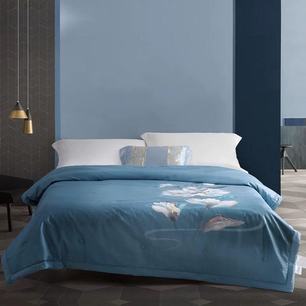 

comforters & sets mercury home textile mulberry silk egyptian cotton water washing summer quilt