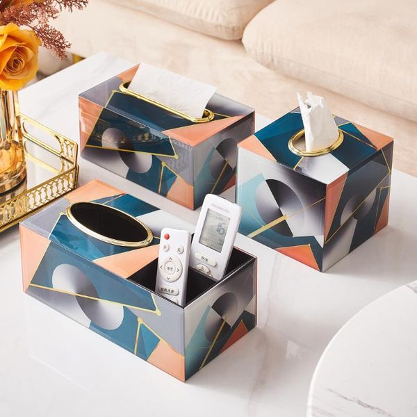 

tissue boxes & napkins art glass box modern home decoration living room toilet bedroom deskcreative ornaments napkin holder accessories