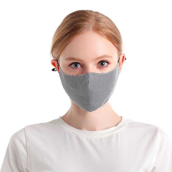 

cotton men women in spring autumn breathable three-dimensional mask for mouth and nose simple wind washable filter insert