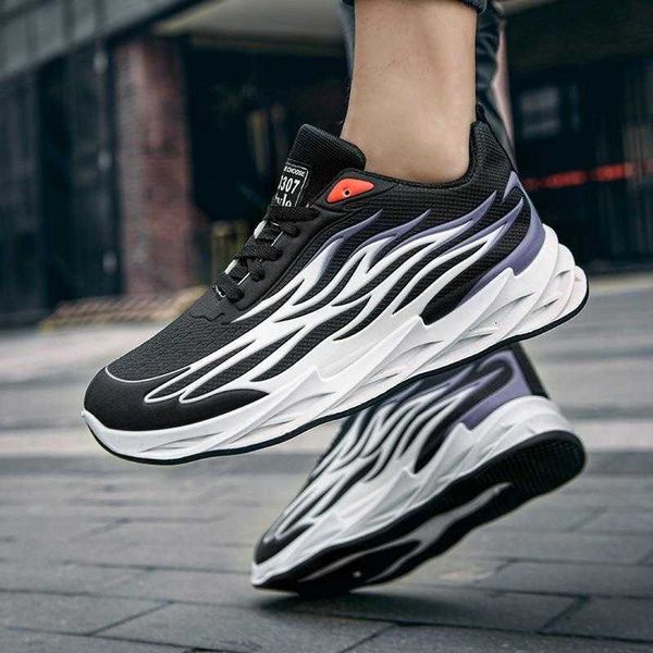 

autumn and winter dad sports sho men's basketball board high korean fashion students' versatile thick soled