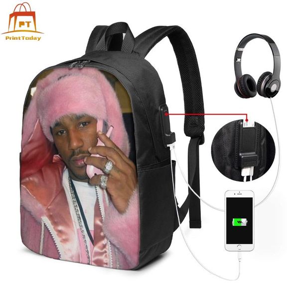 

backpack lil yachty backpacks multi function bag schoolbag pattern man - woman bags