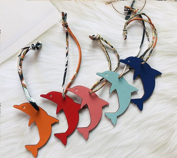 

fast shipping fish design 2 color h bag charms keychain keyring accessories, Silver