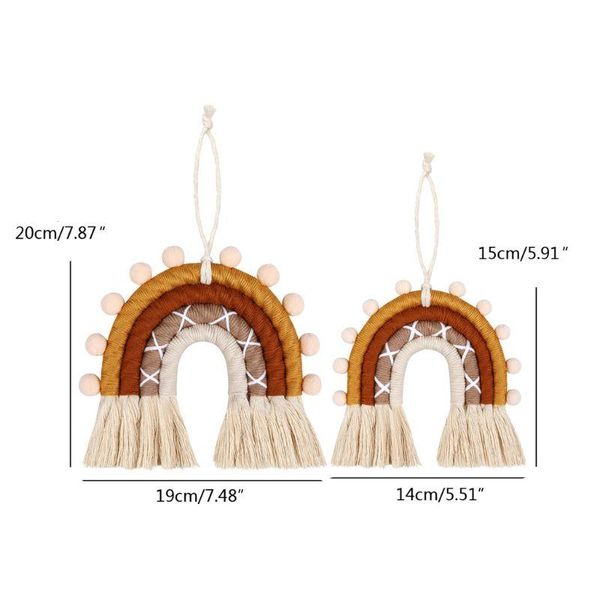 

decorative objects & figurines 594c home decoration handmade weaving ornament nordic fresh simple kid room wall hanging