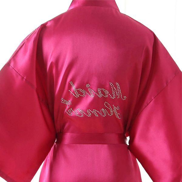 

bathrobe gilded bridesmaid maid of honor morning dressing gown nightgown silk cardigan