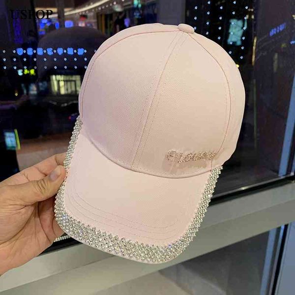 

2021 new diamond letters baseball women spring summer caps sun visor cap hats jck6, Blue;gray