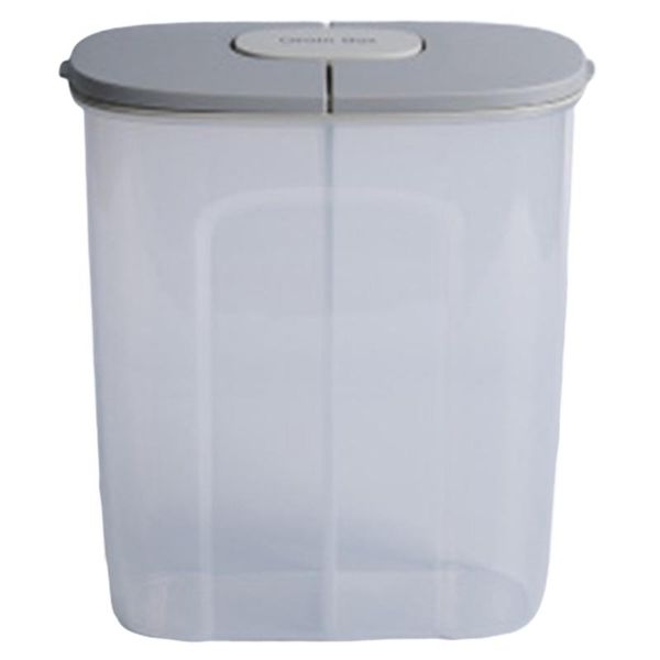 

storage bottles & jars 2500ml transparent grain bottle household kitchen food moisture-proof sealed dry cereal container