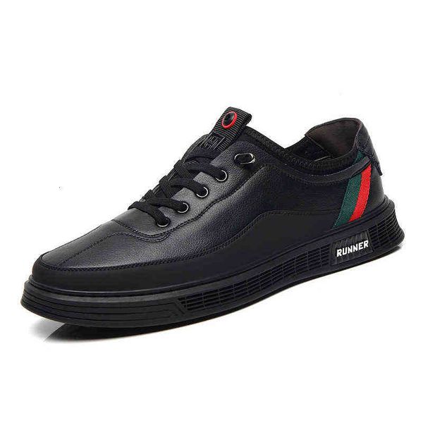 

autumn men's shoes 2021 korean fashion casual comfortable and light student sneakers sneakers men's, Black