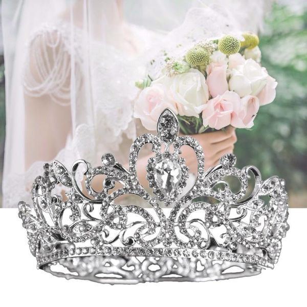 

hair clips & barrettes bridal crystal tiaras and crowns headband kid flower girl bridesmaid wedding accessiories jewelry princess gift, Golden;silver