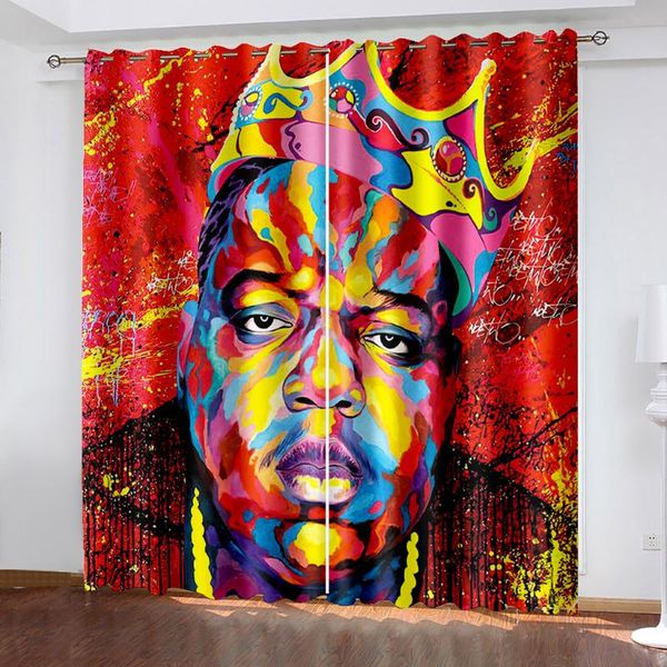 

beautiful po fashion customized 3d curtains color person blackout window for living room curtain & drapes