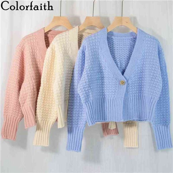 

autumn winter women's v-neck cropped knitwear knitted one button short cardigans lady sweaters swc1085 210416, White;black