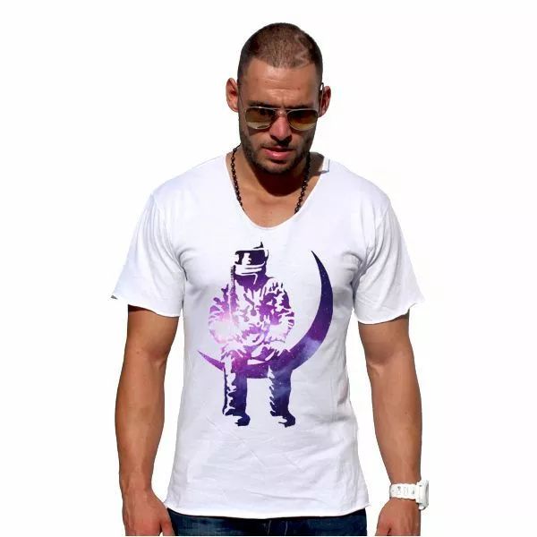 

angels and airwaves love logo california cotton touch t ahirt men's cool tee, White;black