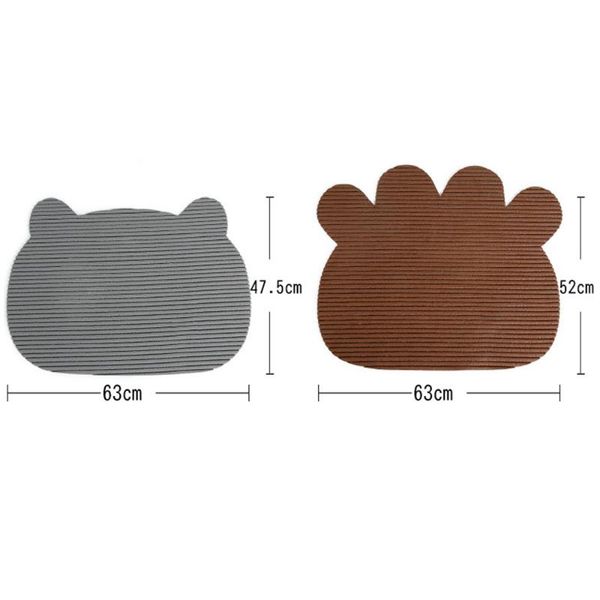 

dog puppy feeding mat pad dish bowl water feed placemat wipe pet kennels & pens