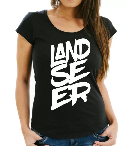 

SALE Landseer font lettering Dog Slogan Ladies T-Shirt Dog XL Rescue Dog, Mainly pictures